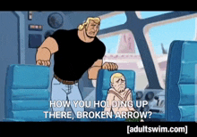 Venture Bros How You Holding Up GIF - Venture Bros How You Holding Up Holding Up GIFs