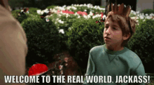 Welcome To The Real World, Jackass! GIF - Welcome GIFs