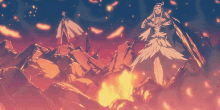 Fairytail Burn GIF - Fairytail Burn Anime GIFs