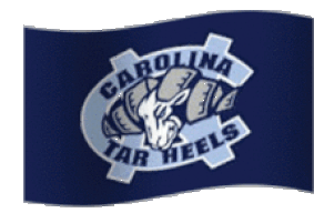 North Carolina Tarheels Sticker - North Carolina Carolina Tarheels Stickers