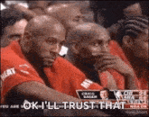 Reluctantly Alonzo Mourning GIF - Reluctantly Alonzo Mourning Shakes Head GIFs
