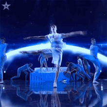 Pirouette Dane Bates Collective GIF - Pirouette Dane Bates Collective Britains Got Talent GIFs