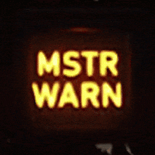 Master Warning GIF - Master Warning Mstr GIFs