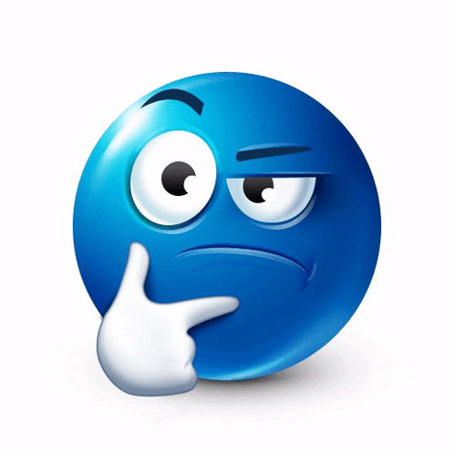 Blue Emoji Sticker - Blue emoji - Descubre y comparte GIF