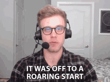 It Was Off To A Roaring Start Dave Olson GIF - It Was Off To A Roaring Start Dave Olson Smite GIFs
