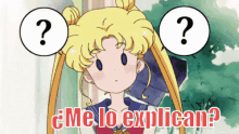 Sailor Moon ¿me Lo Explican? GIF - Sailor Moon Me Lo Explican No Entiendo GIFs