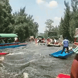 Xochimilco el día del temblor