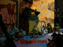 Raphael King Of The Trash GIF - Raphael King Of The Trash Tmnt GIFs
