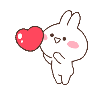 Mimi And Neko Heart Sticker - Mimi And Neko Heart Love Stickers