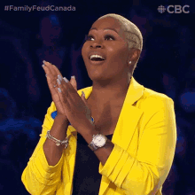 I Cant Believe It Tenesha GIF - I Cant Believe It Tenesha Family Feud Canada GIFs