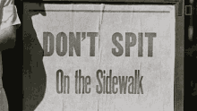 Dont Spit On The Sidewalk It Spreads Disease GIF - Dont Spit On The Sidewalk It Spreads Disease How Advertisers Joined The Fight Against Germs GIFs