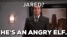 Hes An Angry Elf Buddy The Elf GIF - Hes An Angry Elf Buddy The Elf Will Ferrell GIFs