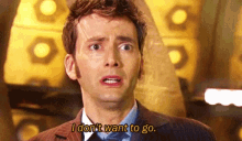 Doctor Who David Tennant GIF - Doctor Who David Tennant Dont Want To Go GIFs