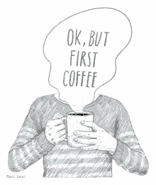 Coffee Ok GIF - Coffee Ok But First Coffee GIFs