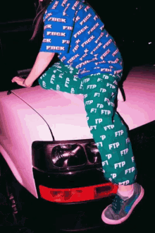 Billie Eilish Pose GIF - Billie Eilish Pose Sit On Car GIFs