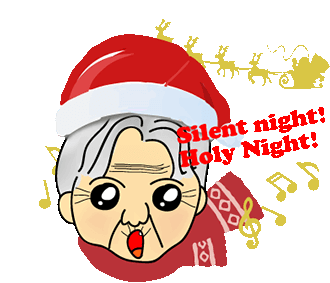 Silent Night Christmas Songs Sticker - Silent Night Christmas Songs Christmas Music Stickers