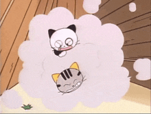 Tama And Friends Cats GIF - Tama And Friends Cats Fighting GIFs