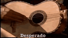 desperado music play guitar
