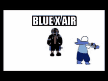 Blue Being Shipped With Air Dance GIF - Blue Being Shipped With Air Dance Blue X Air GIFs