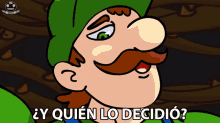 Y Quien Lo Decidio Luigi GIF - Y Quien Lo Decidio Luigi Sujes GIFs