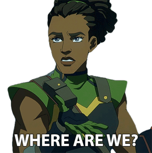 Where Are We Andra Sticker - Where Are We Andra Masters Of The Universe Revelation Stickers