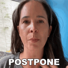 Postpone Rachel Smith GIF - Postpone Rachel Smith Rachels English GIFs