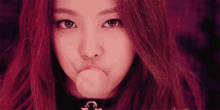 제니 풍선껌 풍선껌불기 버블껌 껌 블랙핑크 뮤비 뮤직비디오 GIF - Jennie Blow A Bubble Bubble Gum GIFs