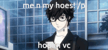 Me N My Hoes Persona5 GIF