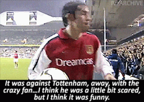 Robert Pires Arsenal GIF - Robert Pires Arsenal Tottenham - Discover &  Share GIFs
