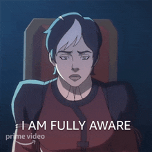 I Am Fully Aware Of All Situation Cassandra GIF