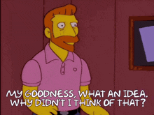 Simpsons Hank Scorpio GIF - Simpsons Hank Scorpio Why Didn’t I Think Of That GIFs