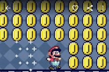 Mario Play GIF - Mario Play Coins GIFs