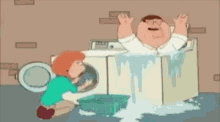 Family Guy Bath GIF - Family Guy Bath Shower GIFs