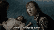 Kristen Schaal She Needs Wine GIF - Kristen Schaal She Needs Wine The Last Man On Earth GIFs