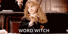 Hermione Granger Wand GIF - Hermione Granger Wand Harry Potter GIFs