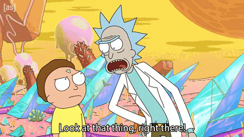 Look at it, Morty (Rick and Morty) #ReactionGifs