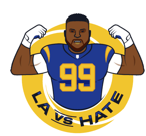 Superbowl Rams Sticker - Superbowl Rams Los Angeles Stickers