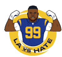 Superbowl Rams Sticker - Superbowl Rams Los Angeles Stickers
