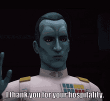 Thrawn Thank You For Your Hospitality GIF - Thrawn Thank You For Your Hospitality Star Wars GIFs