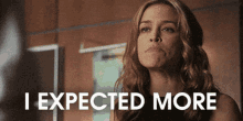 I Expected More Covert Affairs GIF - I Expected More Covert Affairs Dissapointed GIFs