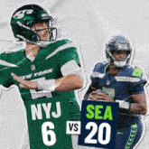 Seattle Seahawks (20) Vs. New York Jets (6) Third-fourth Quarter Break GIF - Nfl National Football League Football League GIFs