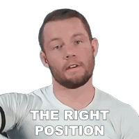 The Right Position Jordan Preisinger Sticker
