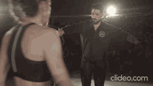 Female Mma Fighters GIF - Female Mma Fighters Two Girls GIFs