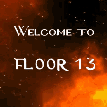 Fire Floor GIF - Fire Floor Welcome To Floor13 GIFs