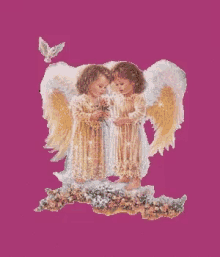angels happy dove
