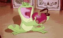 Grenouille GIF - Frog Prince Perfume Breath GIFs