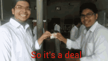 Who Arnab So Its A Deal GIF