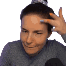 fixing my hair cristine raquel rotenberg simply nailogical simply not logical getting ready