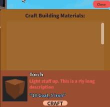 Crafting Torch GIF