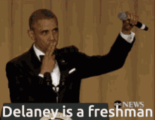 Freshman Delaney GIF - Freshman Delaney Obama GIFs